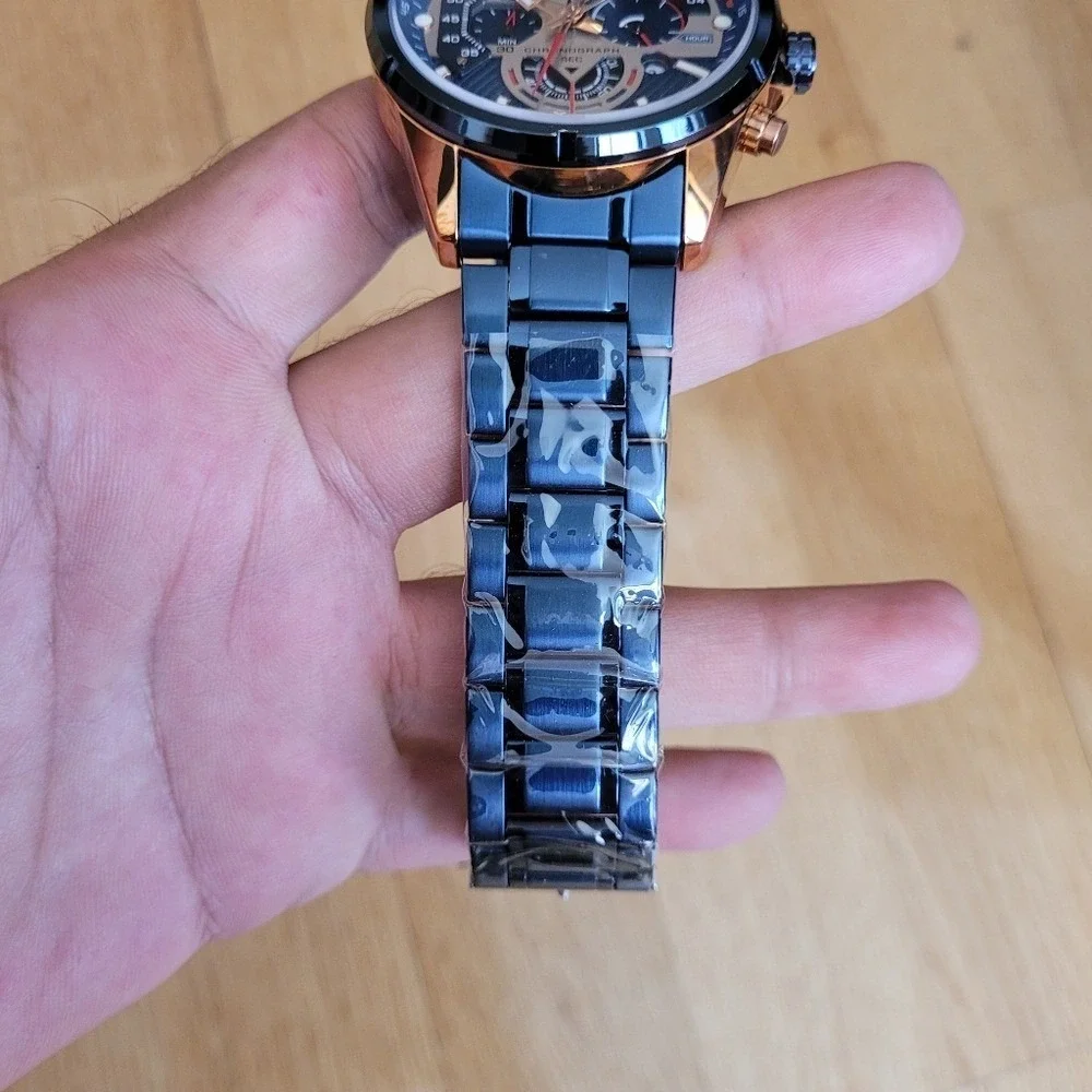 CURREN Chronograph Stylish Stainless‎ Steel Watch For Men